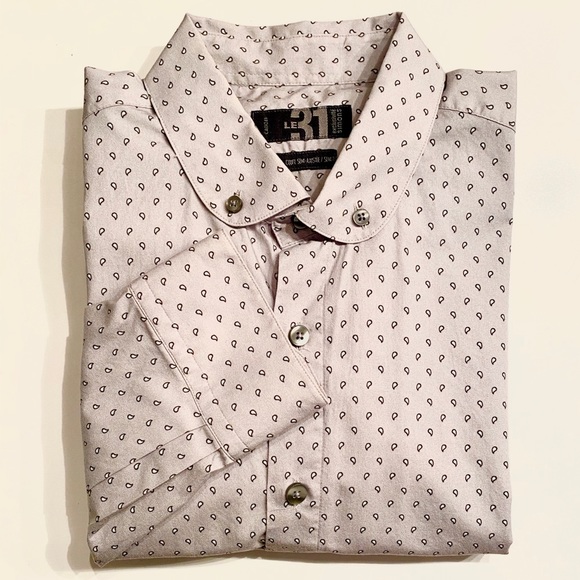 👔 NEW Simons Paisley Dress Shirt - Picture 1 of 2